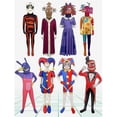 thumbnail image 1 of El increíble disfraz de circo digital para cosplay para niños y adultos de talla grande, 1 of 4