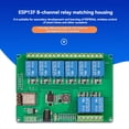 thumbnail image 1 of 8-CH Relay Module DC12-24/5V Power Supply WiFi Relay Module with Case for ESP8266 Secondary Development, 1 of 6