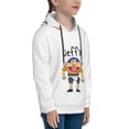 thumbnail image 3 of Lsque Sml Jeffy Patten Youth Hoodie Sweatshirt Pullover with Kangaroo Pocket Boys and Girls Hoodie Warm Hoodie for Kids, 3 of 8