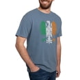 thumbnail image 4 of CafePress - Irish Flag Polish Eagle T Shirt - Mens Comfort Colors Shirt, 4 of 5
