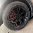 thumbnail image 2 of Yeacher 6PCS Reflective Car Wheel Sticker Vinyl Precision Cut Decal Sticker Stripe Racing Wheel, 2 of 7