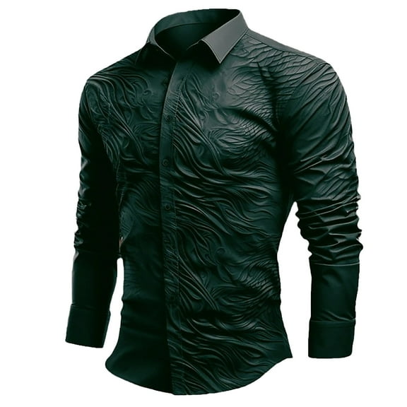 ZZHZGZ Fourth of July Graphic Tshirt Men's Fashion 3D Visualss Effectsss Outdoor Style Casual Loose Button Long Sleeved Shirt 4Th of July Oversize Shirt Men Xxl