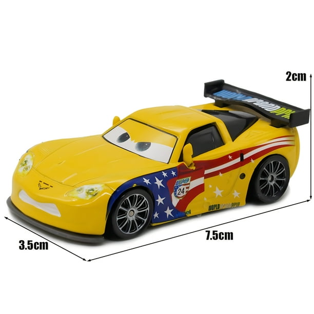 Disney Pixar Cars 3 Jeff Gorvette 1:55 Diecasts y vehículos de