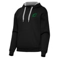 thumbnail image 2 of Women's Antigua Black Cleveland Cavaliers St. Patrick's Day Victory Pullover Hoodie, 2 of 4