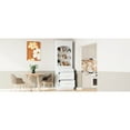 thumbnail image 2 of 83.7inch Kitchen With Faux Marble Countertop - White Cabinet For Organized & Living Space Freestanding Tall Efficient Home Storage, 2 of 7