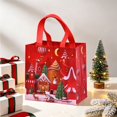thumbnail image 5 of Clearance Under $1 Christmas Non-Woven Gift Bag with Handles - Red, 5 of 5