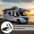 thumbnail image 4 of 2Pcs 9.8FT RV Awning Pull Strap Outdoor Camping Vehicle RV Awning Fixing Pulling Band Replacement Accessories, 4 of 8