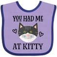 thumbnail image 3 of Inktastic Kitty Cat Baby Gift Girls Baby Bib, 3 of 4