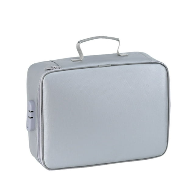 DPTALR Sac de Rangement pour Documents Flamme Sac de Rangement de Voyage Étanche et Résistant Fournitures pour Grands Magasins Boîte de Rangement en Fibre de Verre