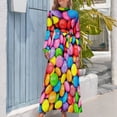 thumbnail image 4 of Smarties! Robe Longue Robe d'Été Quotidienne Élégante Robe de Soirée pour Femmes 2024 Anniversaire Jupe d'Été pour Femmes, 4 of 5