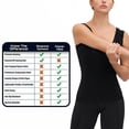 thumbnail image 3 of Sweat Shaper Men Women Premium Workout Vest Tank Top Weight Loss Waist Trainer Shapewear Polymer, 3 of 6