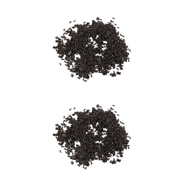 Minnieouse 100 g 100g Italian Keratin Glue Bead Rebond Pellets Granule marrón 2Conjunto