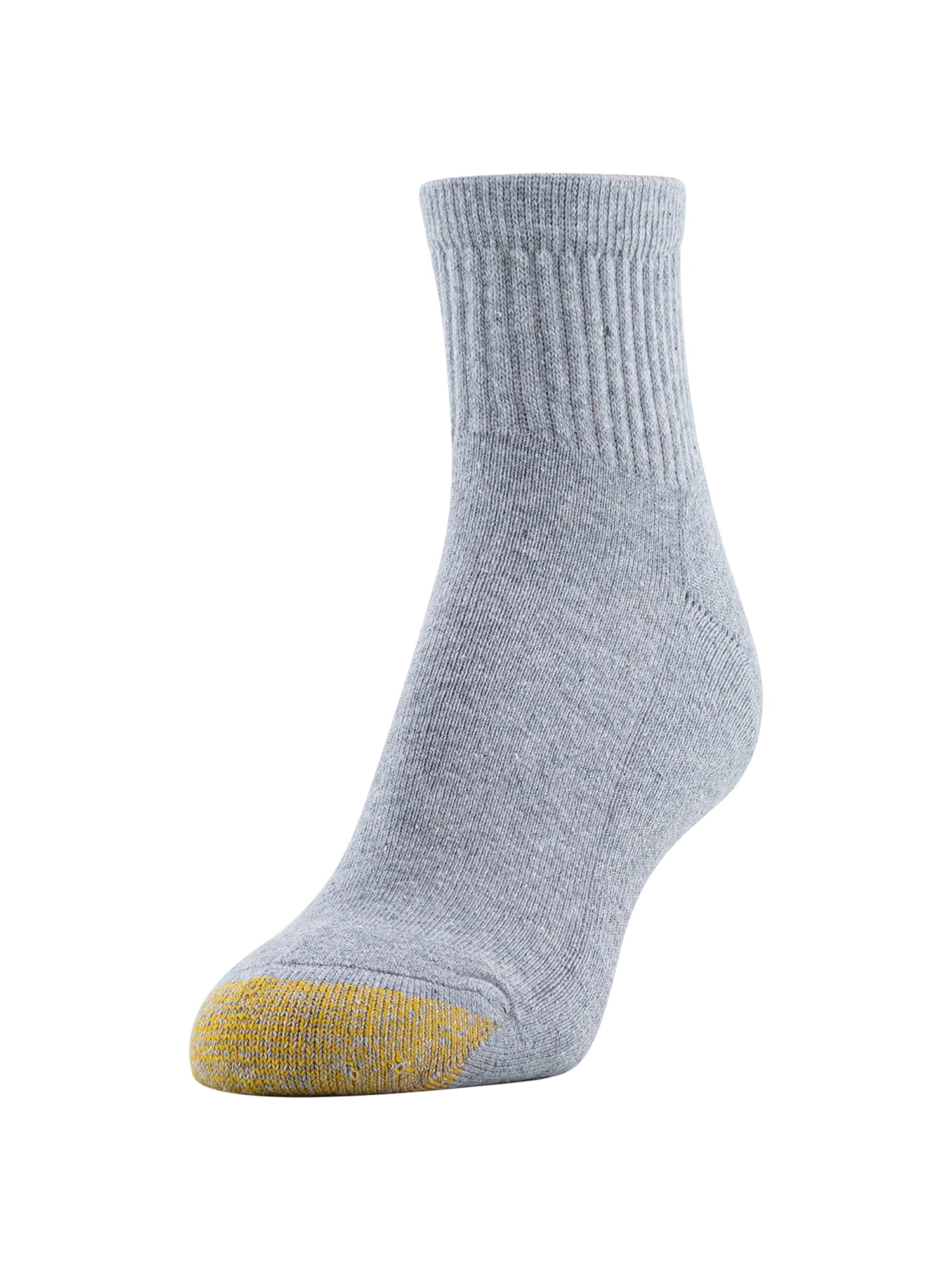 Goldtoe Edition Womens Half Cushion Quarter Socks, 6 Pairs