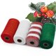 thumbnail image 1 of Cinta de Malla NBHH para Decoración Navideña Rojo/Verde/Blanco 6 cm x 9 m 4 Rollos, 1 of 7