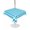 Blue, variant on Outdoor Tablecloth with Umbrella Hole for Patio/Picnic/Party/Camping, Orange Plaid Waterproof Table Cloth Rectangle Table Cover Washable, Modern Minimalist Geometric Gingham Checkered (60"x 102")