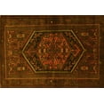 thumbnail image 1 of Ahgly Company Indoor Rectangle Persian Yellow Traditional Area Rugs, 8' x 10', 1 of 4
