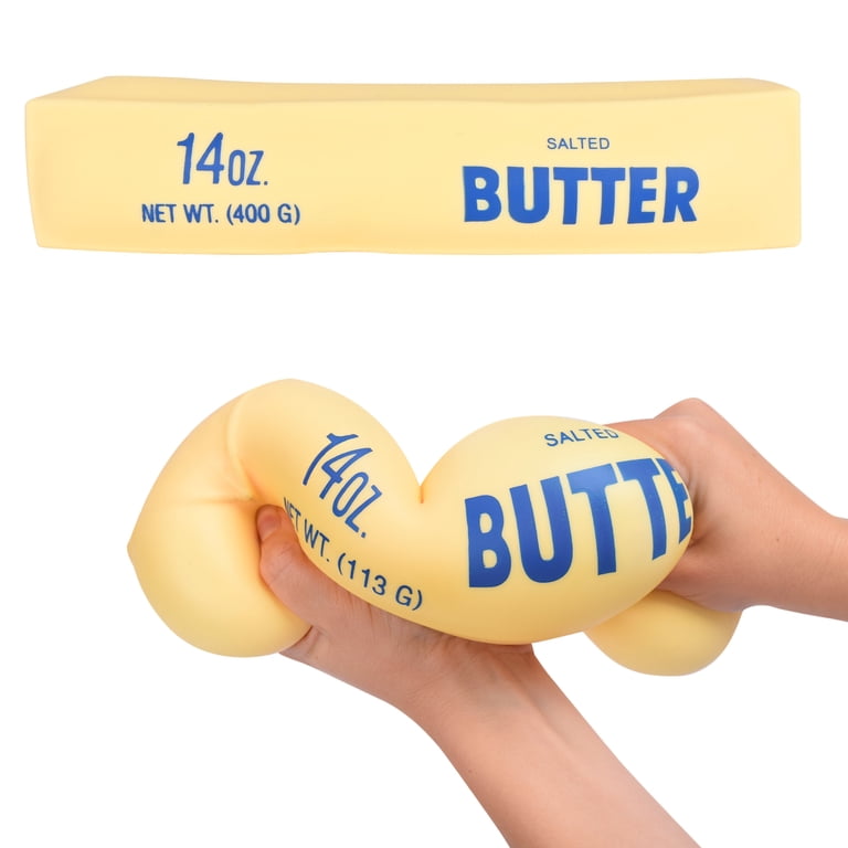 Toymendous Squeeze Butter, Large Squishy Stress Toy, Children Ages