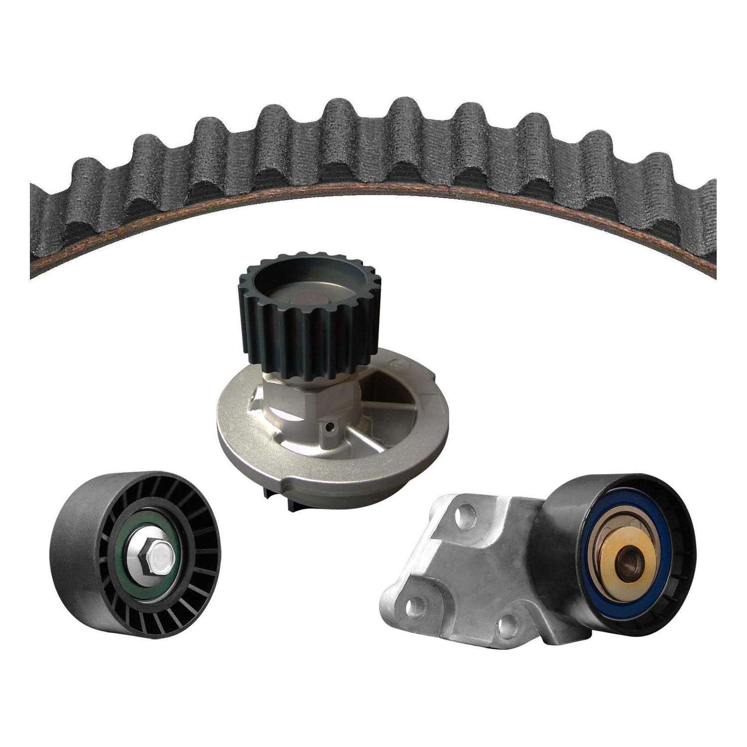 Dayco Premium T-Belt Kit w/ Water Pump, Without Seals Fits select: 2004-2008 CHEVROLET AVEO