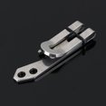 thumbnail image 3 of EDC Money Clip, High Hardness Easy To Carry Stainless Steel Belt Clip Fine Workmanship  For Outdoor For Camping, 3 of 8