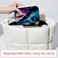 thumbnail image 6 of Starry Shark Travel Organizer: Velvet Portable Necklace Organizer with Removable Compartment - Gift Jewelry Boxes and Jewelry Organizer, 6 of 7
