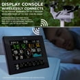 thumbnail image 5 of Logia 7-in-1 Wifi Wireless Weather Station with 10-Day Forecast, Solar and Large 8" LED Display, 5 of 7