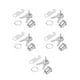 thumbnail image 3 of Localización de la Leva del Gabinete, Lock Builbox Aleación de Zinc 5/8in 5 Paquete de Alta Resistencia Multipósito Seguro para Cajones para Cajero Autico para mácina, 3 of 7