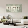 thumbnail image 2 of HFDF Japanese Samurai Large Wall Art 7 Virtues of Bushido Code Pictures Wall Decor Retro Japanese Warrior Big Canvas Prints Modernspirational Artwork for Living Room Bedroom Office 14x11inch Framed, 2 of 6