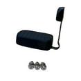 thumbnail image 3 of DYNWAVECA Electric Bike Backrest Rear Pad Accessories, Wear Resistant with Screws, Bicycle Backrest Back Rest for Riding Biking Cycling with Seat Cushion, 3 of 9