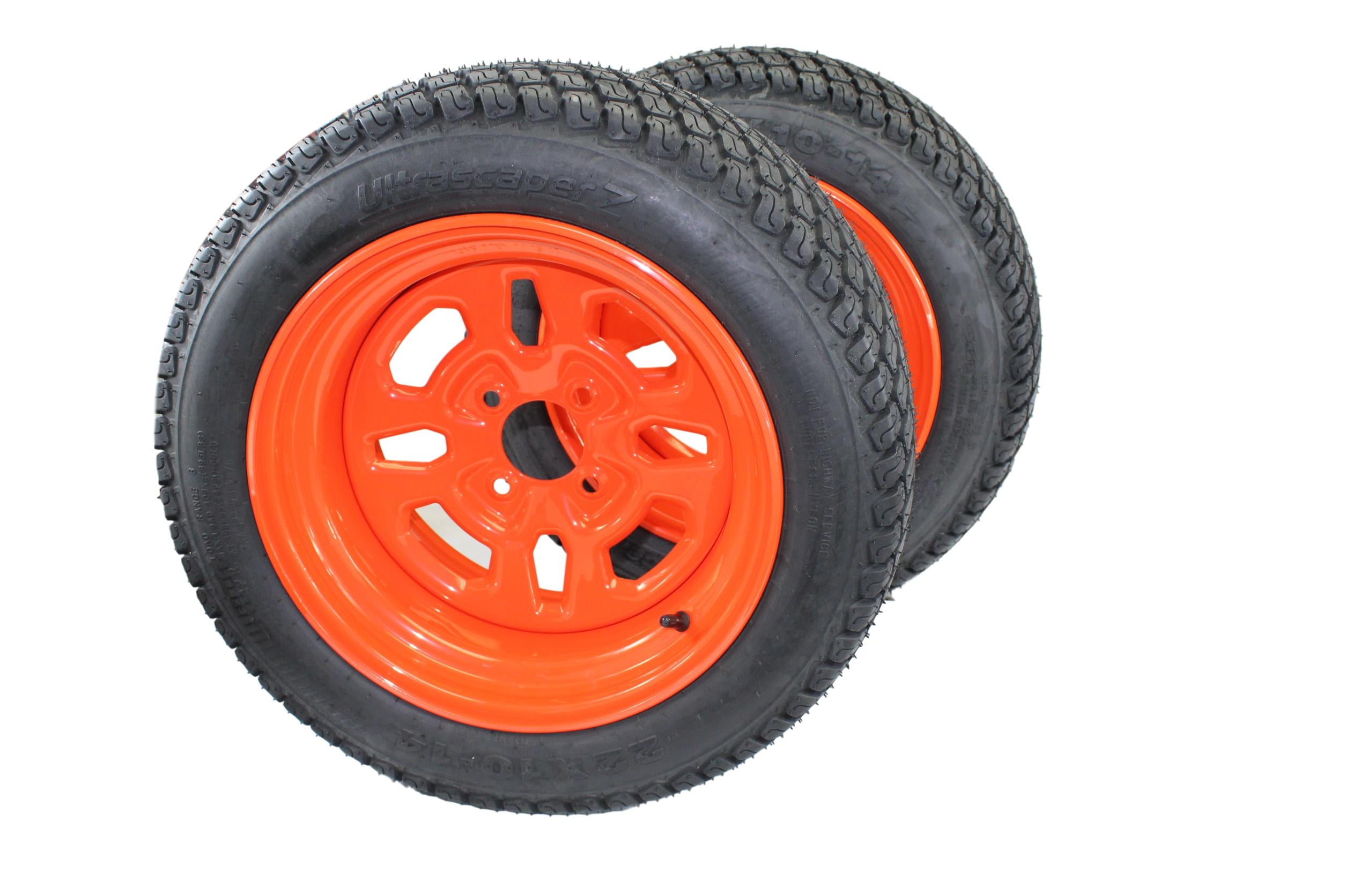 22x10.0014 Kubota Tire & Wheel Assemblies K301117200 (Set of 2