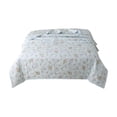 thumbnail image 2 of AuroraX Lightweight Washable Summer Quilt Full Size Cool Summer Quilt Cotton Breathable Machine Washable Soft Thin Summer Quilt for Bedroom Blue, 2 of 6