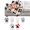 thumbnail image 5 of Pet Blanket - Reversible Waterproof Plaid Throw Protects Couch  Car And Bed From Spills Stains Or Fur Dog Cat Blankets (gray) (pack Of 2), 5 of 5