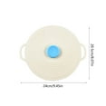 thumbnail image 2 of Silicone Bowl Cover, Reusable Sealed Food Lid for Microwave, Airtight Fresh Keeping Pot Lid, Easy to Clean, Durable Silicone Spatter Proof Cover for Leftovers, 2 of 6