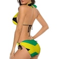 thumbnail image 3 of NICKSUN Women's Bikini Sets, Cute Print Two Piece Bathing Suits Sexy Halter Padded Bikini Swimsuits, 3 of 6