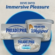 Philadelphia Reduced Fat Cream Cheese, 1 Tub, for Smooth, Spreadable Mornings, Original, No Artificial Preservatives, Flavors or Dyes, 8 oz