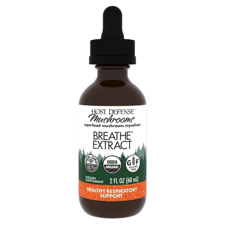 Host Defense Breathe Extract - 2 fl oz (60 Servings)