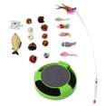 thumbnail image 2 of Juguetes con hierba gatera para peces, 19 piezas, ratón para gatos, juguete para atrapar gatos, ratón para rascar, juguete para atrapar gatos, diseño exquisito Jadeshay A, 2 of 8
