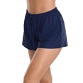 thumbnail image 2 of Hilor Women's Swim Board Shorts Plus Size Drawstring Swim Bottoms High Waist Swim Shorts, 2 of 6