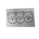 thumbnail image 1 of Alfombrilla para suelo de interior con diseño de oso de dibujos animados sin marca, 1,3 x 2 pies, resistente a las manchas, para ventana salediza, 1 of 5
