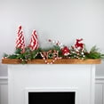 thumbnail image 3 of Northlight 6' Red and White Beaded Peppermint Candy Christmas Garland Unlit, 3 of 8