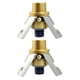 thumbnail image 1 of 2 tapones de botella plateados., 1 of 3