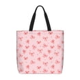 thumbnail image 1 of Easygdp Pink Bows1 Bolsa Tote para Mujer, Bolso de Hombro para Trabajo, Playa, Viajes, Compras y Supermercado, 1 of 7