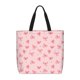 thumbnail image 1 of Balery Pink Bows1 Bolsa de Mano para Mujeres con Cremallera, Bolsa de Gimnasio con Compartimentos, Bolsa para Laptop, Bolsa para Trabajo, 1 of 7