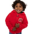 thumbnail image 2 of Disney Pixar Cars Toddler Boys Plush Fleece Full-Zip Cosplay Hoodie, Sizes 12M-5T, 2 of 11