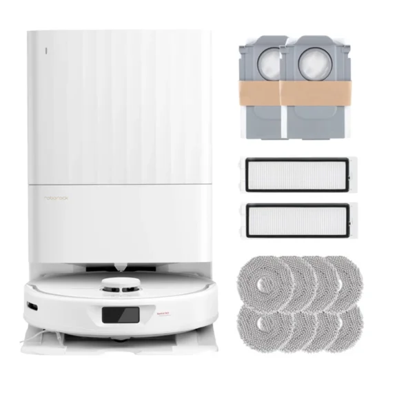 Restored Roborock QX0PEA QX Revo Robot Vacuum & Mop with Multifunctional Dock