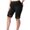 Black, variant on Lace Yoga Shorts for Women Solid Color Elastic Waist Thin Running Shorts Plus Size Trendy Breathable Stretch Skinny Shorts Fashion Run Sports XXXXXL Wine