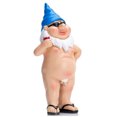 thumbnail image 5 of Juego de 2 gnomos de jardín estatuarios desnudos traviesos estatua divertida decoración nudista, 5 of 5
