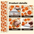 thumbnail image 4 of Peel and Stick Wallpaper Contact Paper watercolor hand drawn orange ripe organic Self Adhesive and Removable 24in x 118in, 4 of 8