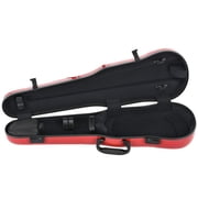 GEWA Violin Case, Air 1.7, Shaped, 4/4, Red/Black, High Gloss, w/Subway Handle