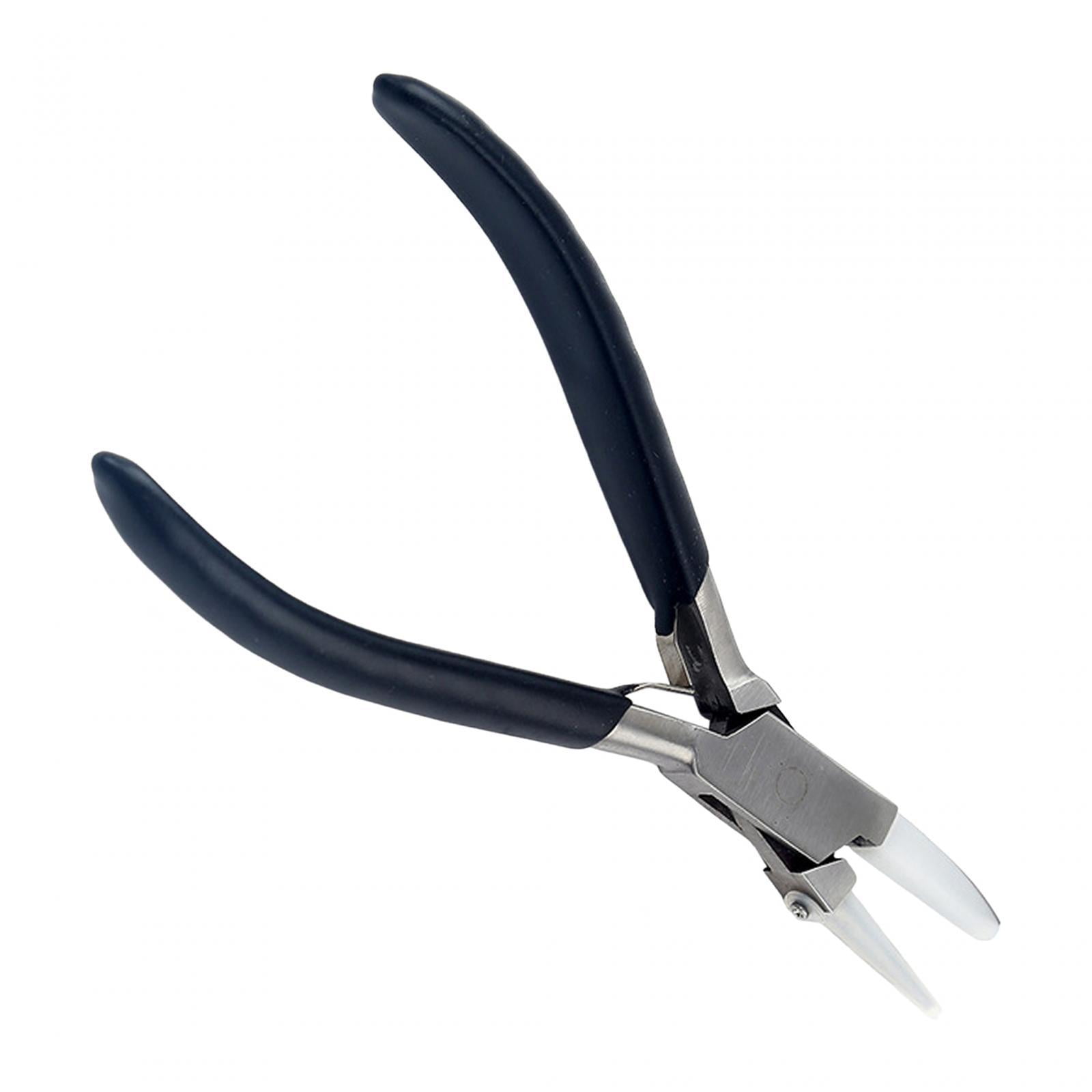 FVDPWYE Double Nylon Jaw Pliers Jaw Plier Anti Rust Steel Bead Crimping Plier Jewelry Style B