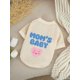 thumbnail image 1 of Debiesn 1pc Grey Pet Graphic Lettering Pink Heart Printed Warm Hoodless Sweatshirt For Cats And Dogs, 1 of 4